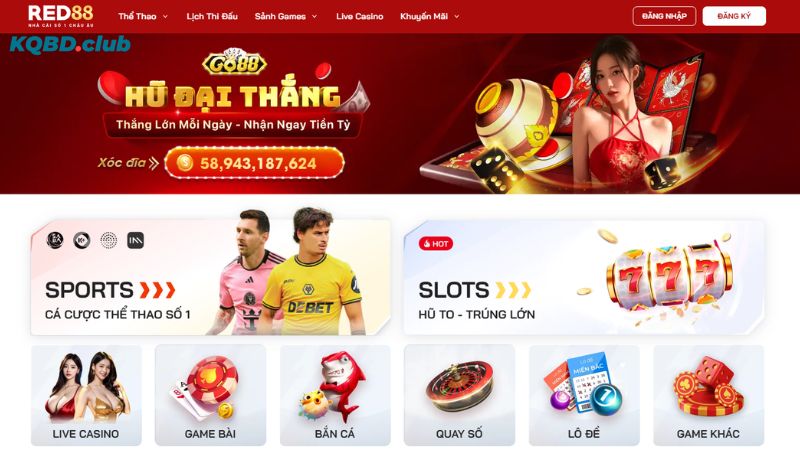 Giới thiệu những điểm mạnh RED88 sở hữu Giới thiệu những điểm mạnh RED88 sở hữu