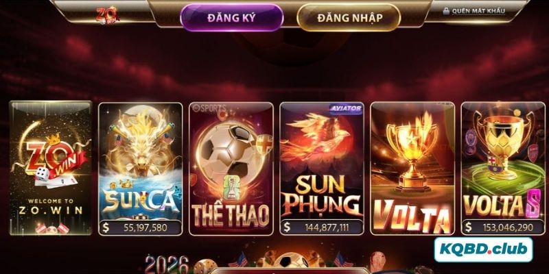 Cổng game ZOWIN Cổng game ZOWIN